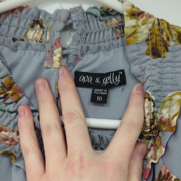 Floral Ruffle Dress - Picture 3 of 4